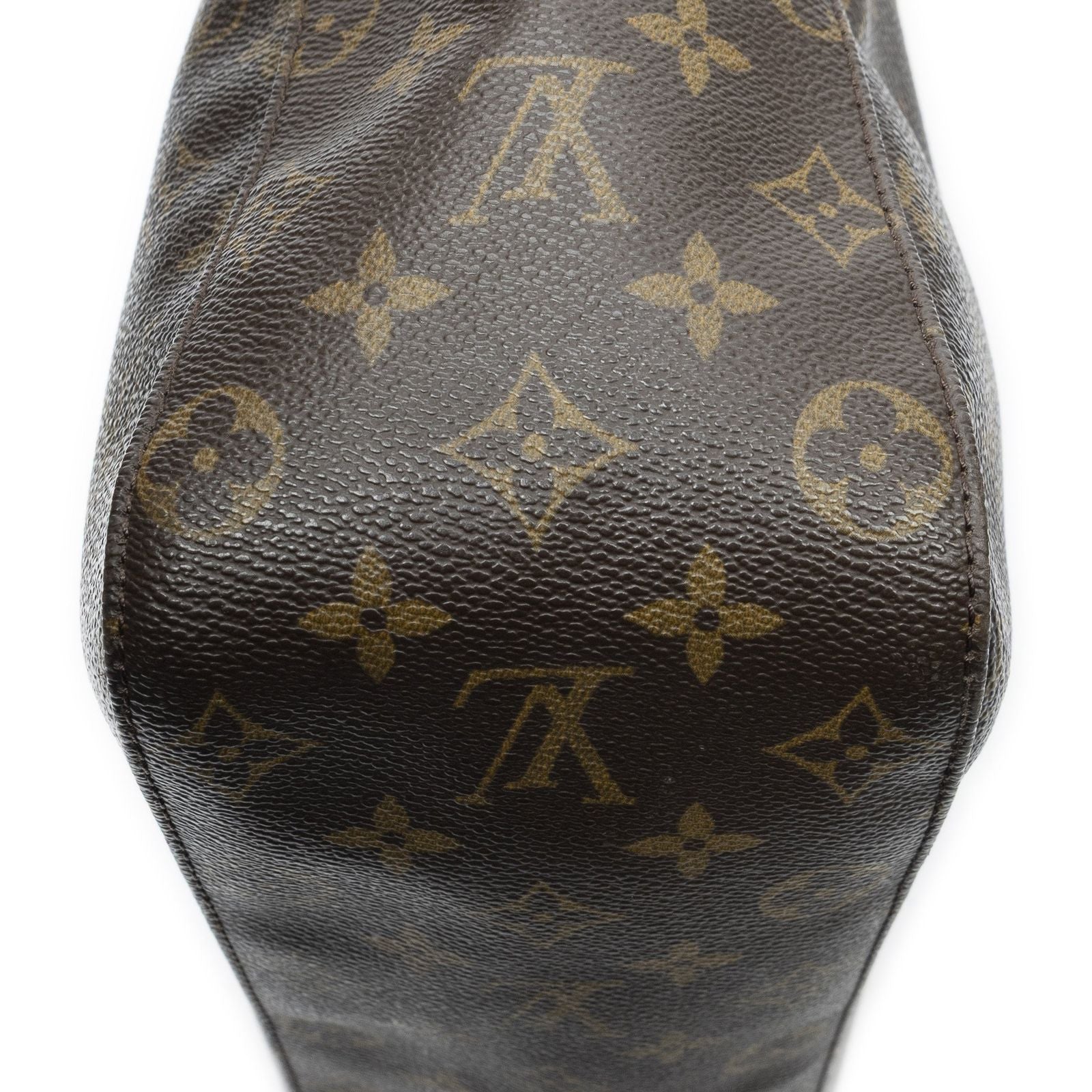 Louis Vuitton Looping Brown Monogram Canvas Shoulder — view 7