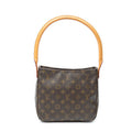 Louis Vuitton Looping Brown Monogram Canvas Shoulder