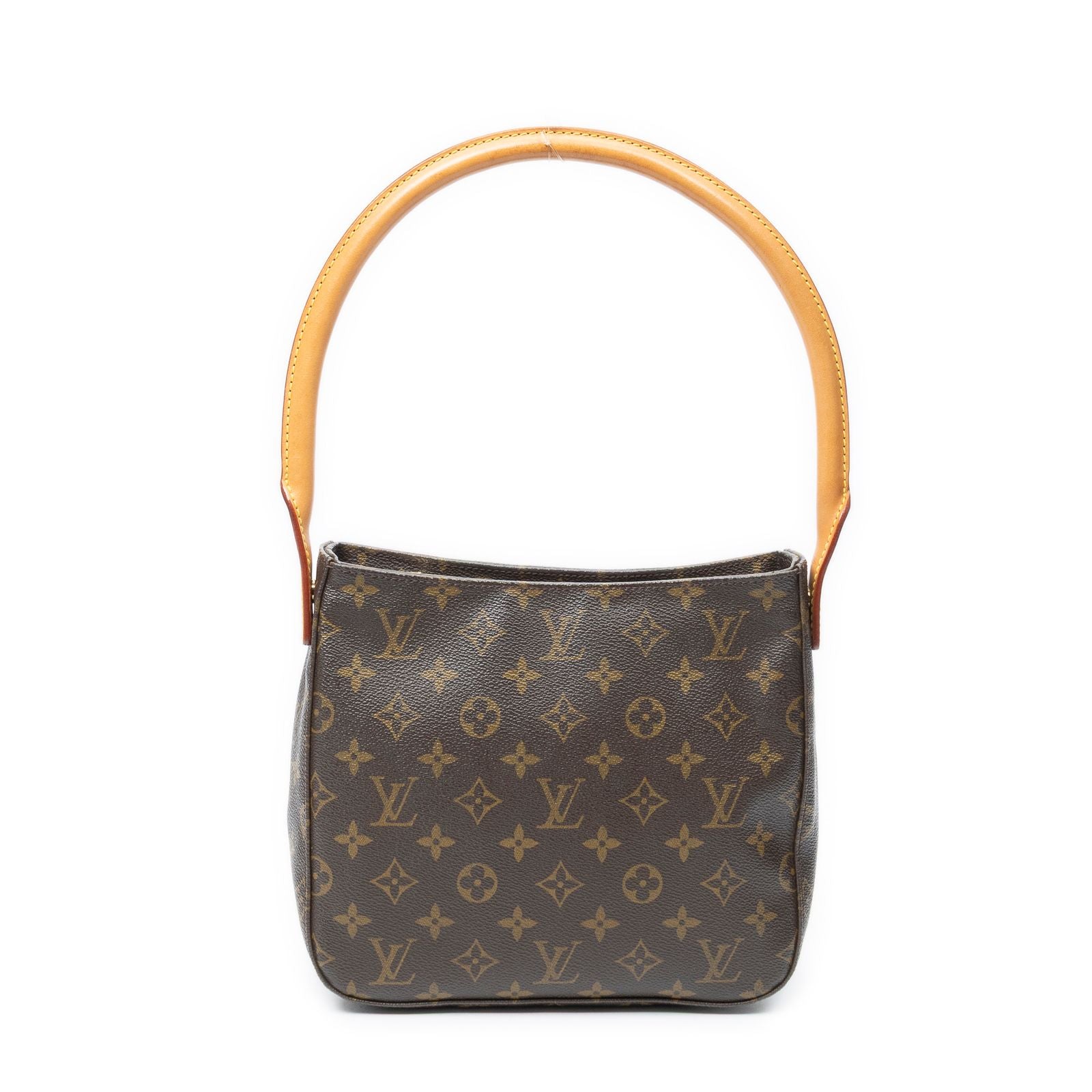 Louis Vuitton Looping Brown Monogram Canvas Shoulder