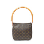 Louis Vuitton Looping Brown Monogram Canvas Shoulder — view 5