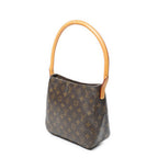 Louis Vuitton Looping Brown Monogram Canvas Shoulder — view 2