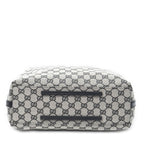 Gucci Tote Gray Black GG Canvas — view 6