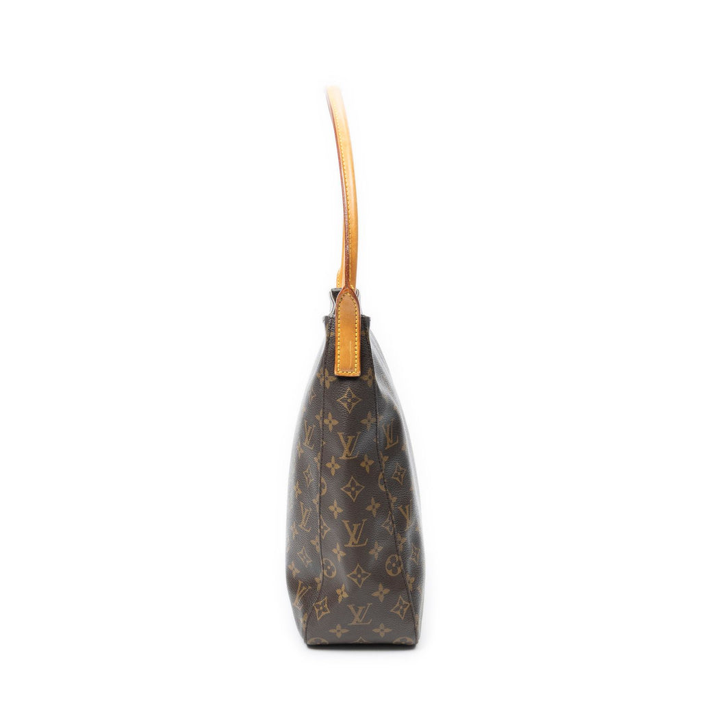 Louis Vuitton Looping Brown Monogram Canvas Shoulder — view 4
