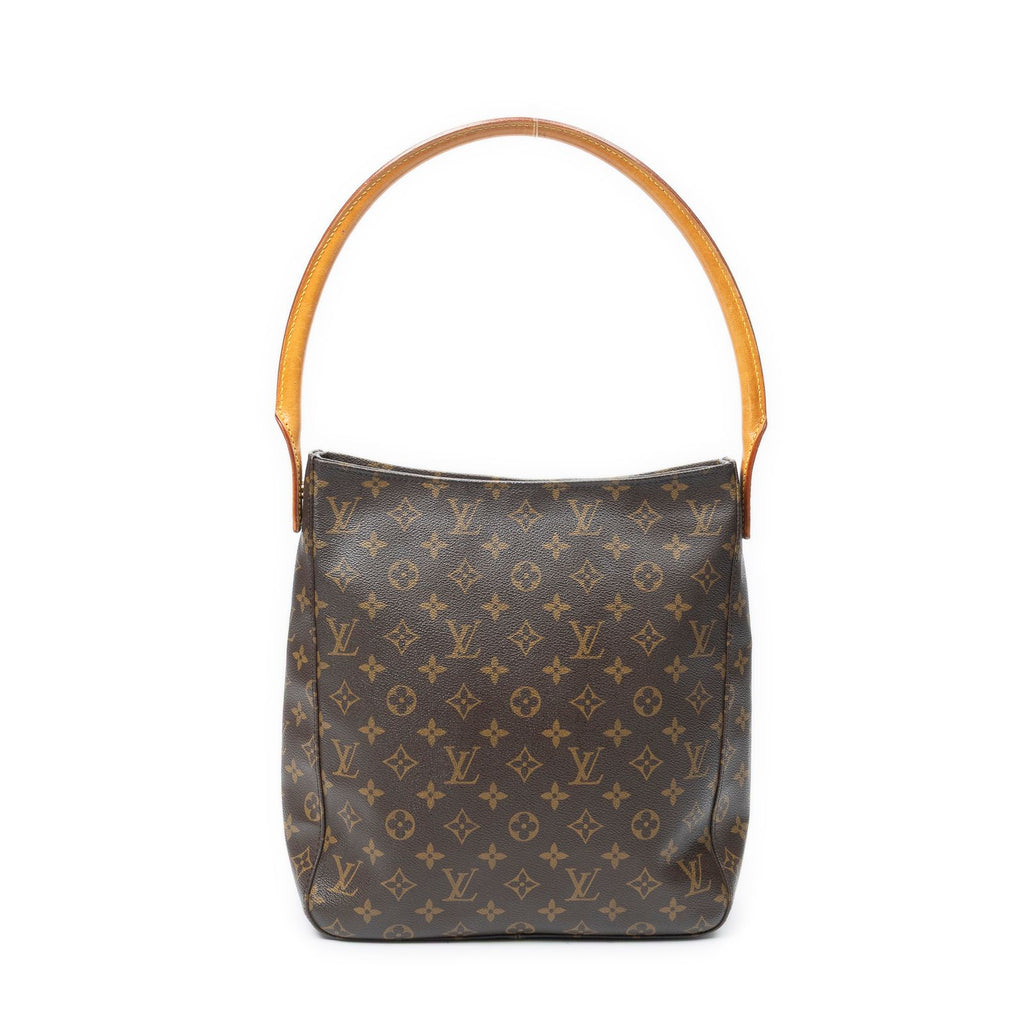 Louis Vuitton Looping Brown Monogram Canvas Shoulder — view 5
