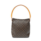 Louis Vuitton Looping Brown Monogram Canvas Shoulder — view 5