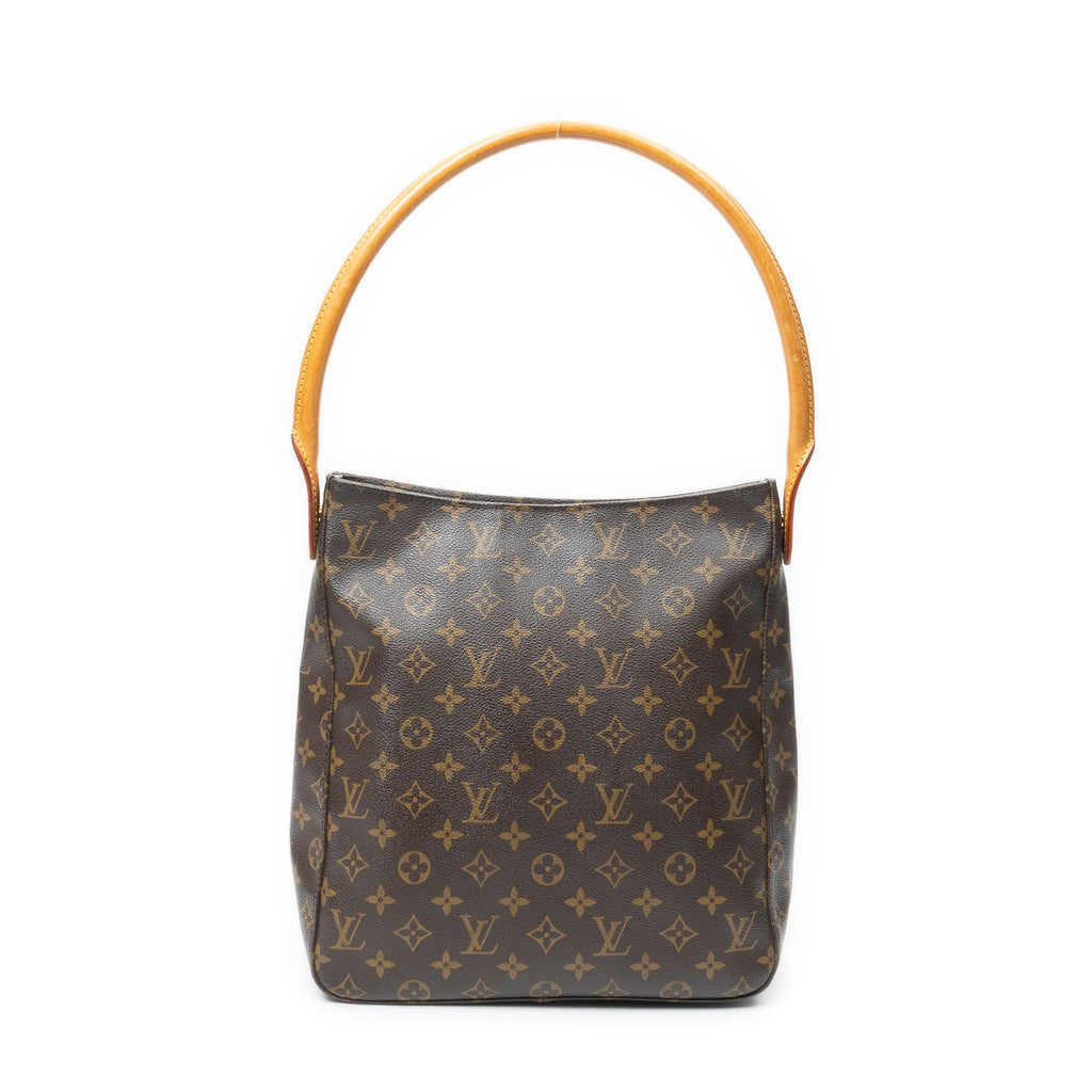 Louis Vuitton Looping Brown Monogram Canvas Shoulder