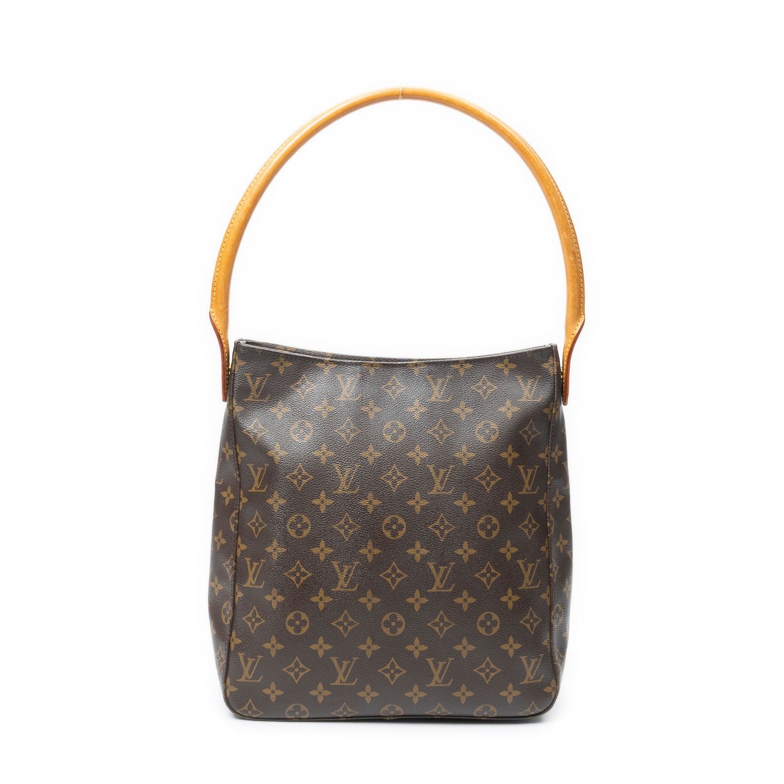Louis Vuitton Looping Brown Monogram Canvas Shoulder