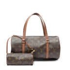 Louis Vuitton Papillon Brown Monogram Canvas Handbag