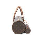 Louis Vuitton Papillon Brown Monogram Canvas Handbag — view 4