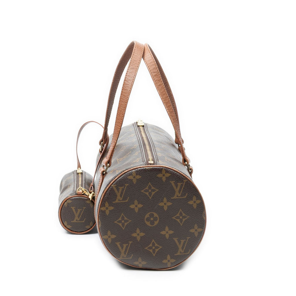 Louis Vuitton Papillon Brown Monogram Canvas Handbag — view 3