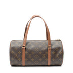 Louis Vuitton Papillon Brown Monogram Canvas Handbag — view 5