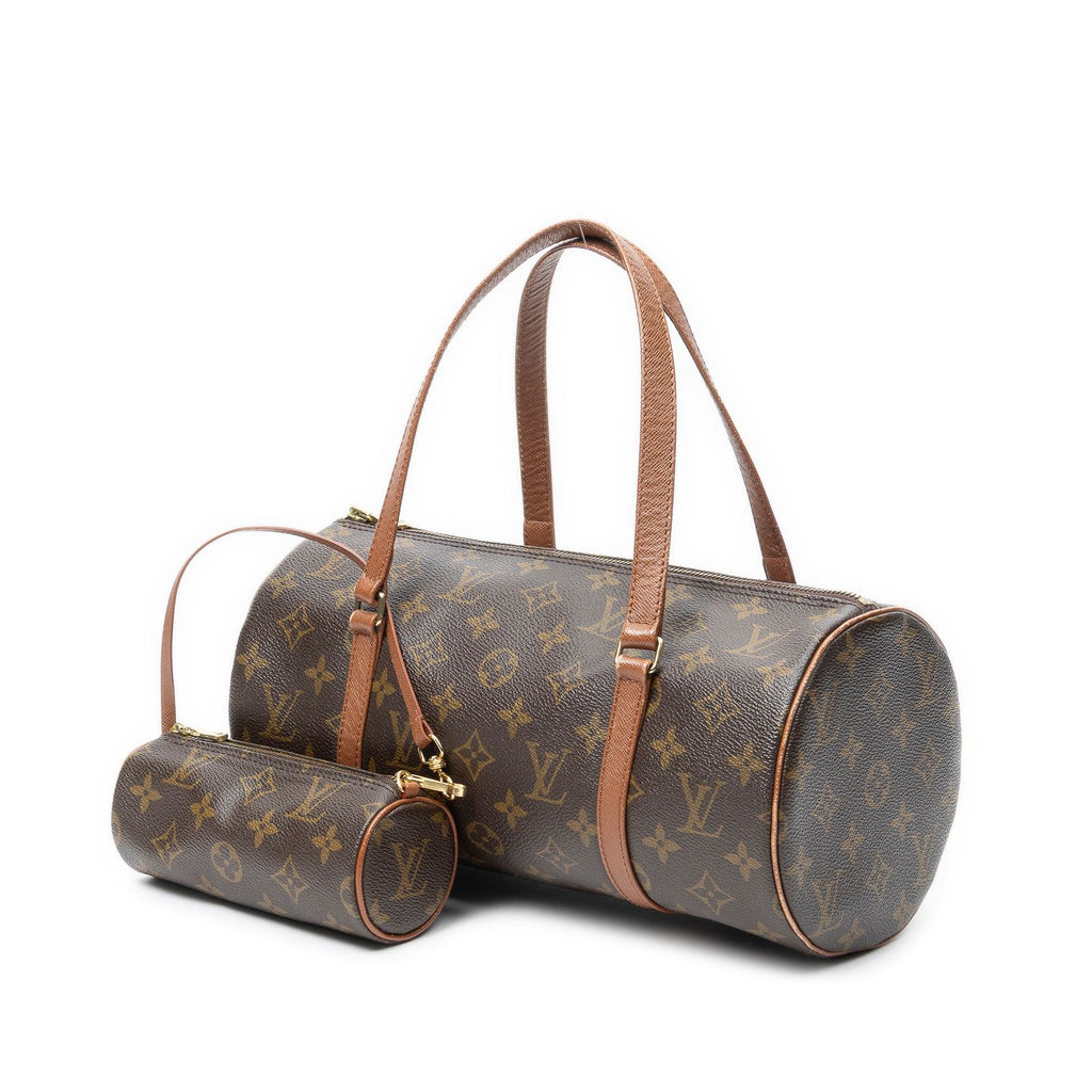Louis Vuitton Papillon Brown Monogram Canvas Handbag — view 2