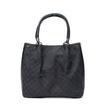 Gucci Shoppingtote Black GG Canvas Shoulder
