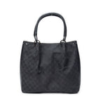 Gucci Shoppingtote Black GG Canvas Shoulder