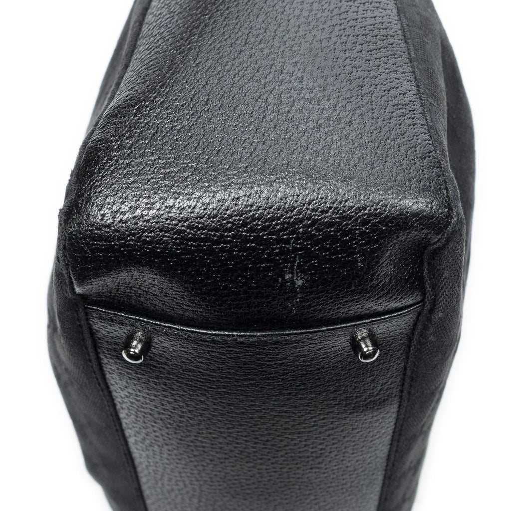 Gucci Shoppingtote Black GG Canvas Shoulder — view 7