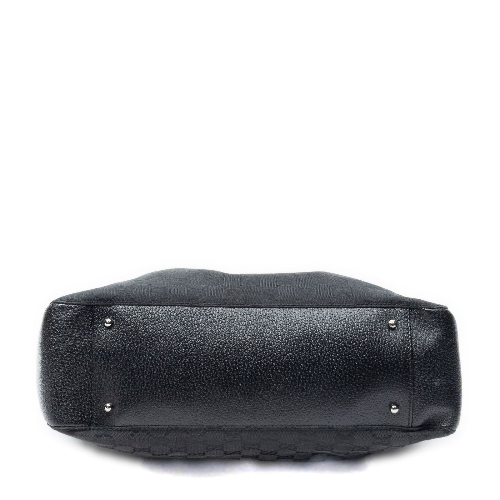 Gucci Shoppingtote Black GG Canvas Shoulder — view 6