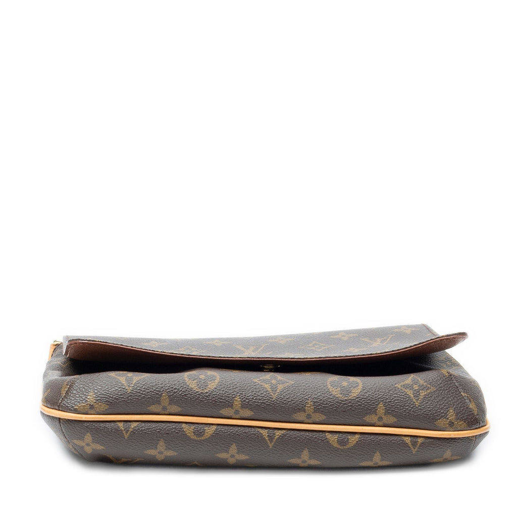Louis Vuitton Musette Tango Brown Monogram Canvas Shoulder — view 6