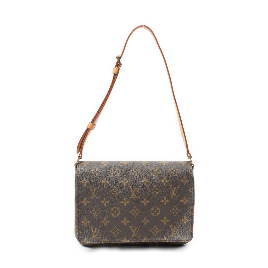 Louis Vuitton Musette Tango Brown Monogram Canvas Shoulder
