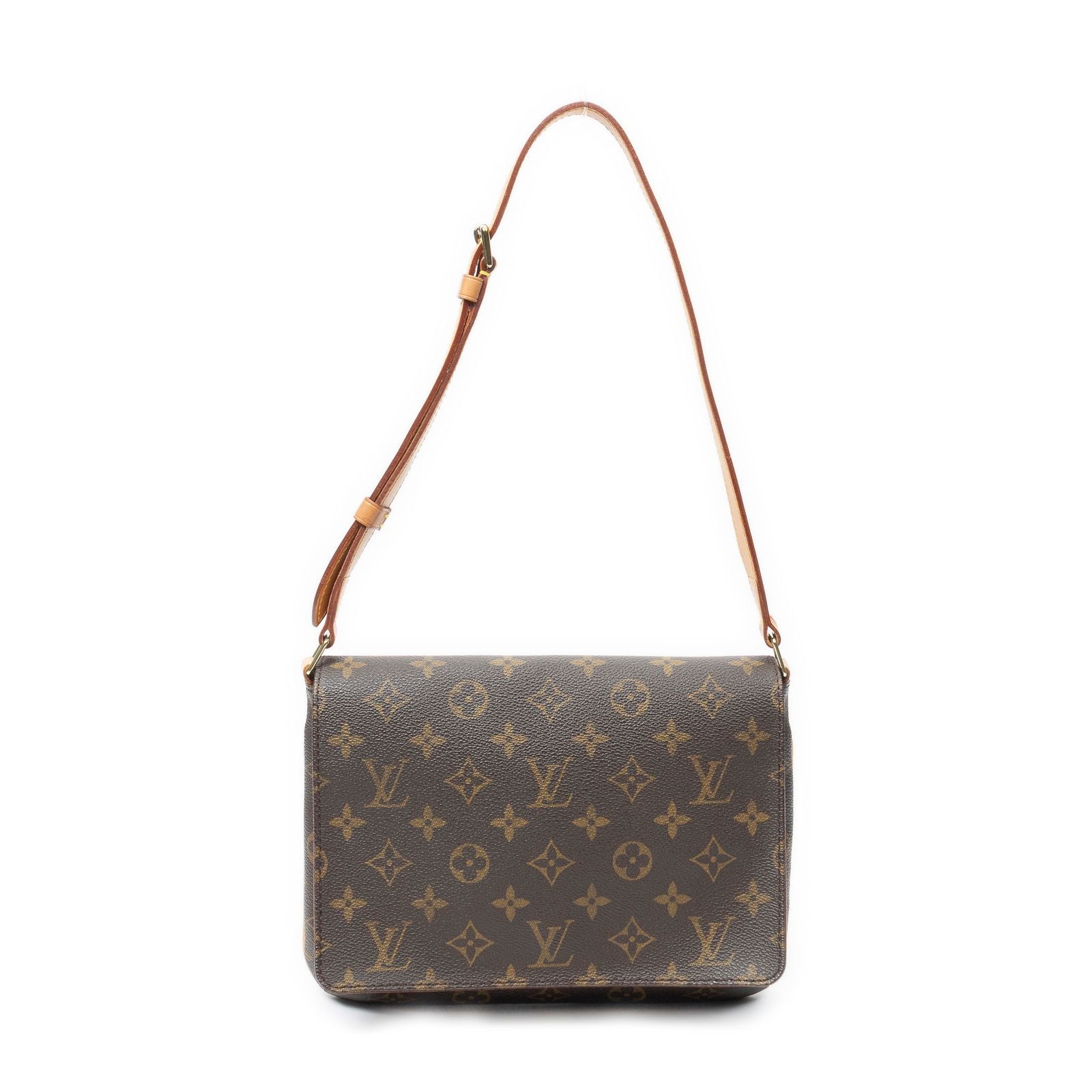 Louis Vuitton Musette Tango Brown Monogram Canvas Shoulder