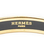 Hermes Enamel Bangle Orange Plating Bracelet — view 4