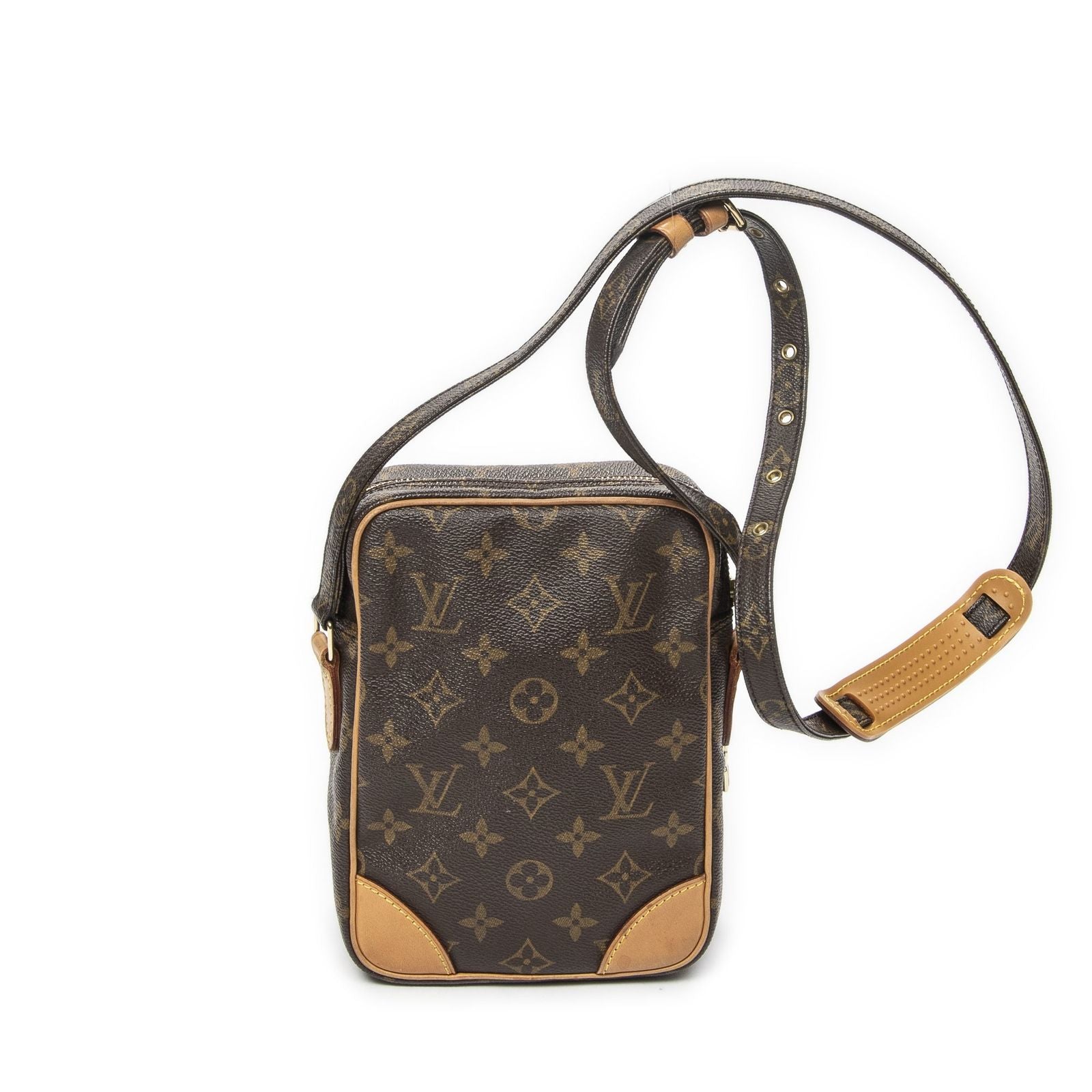 Louis Vuitton Amazon Brown Monogram Canvas Crossbody — view 5