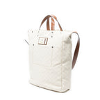 Gucci GG Soft Document Tote Ivory Brown Canvas — view 2