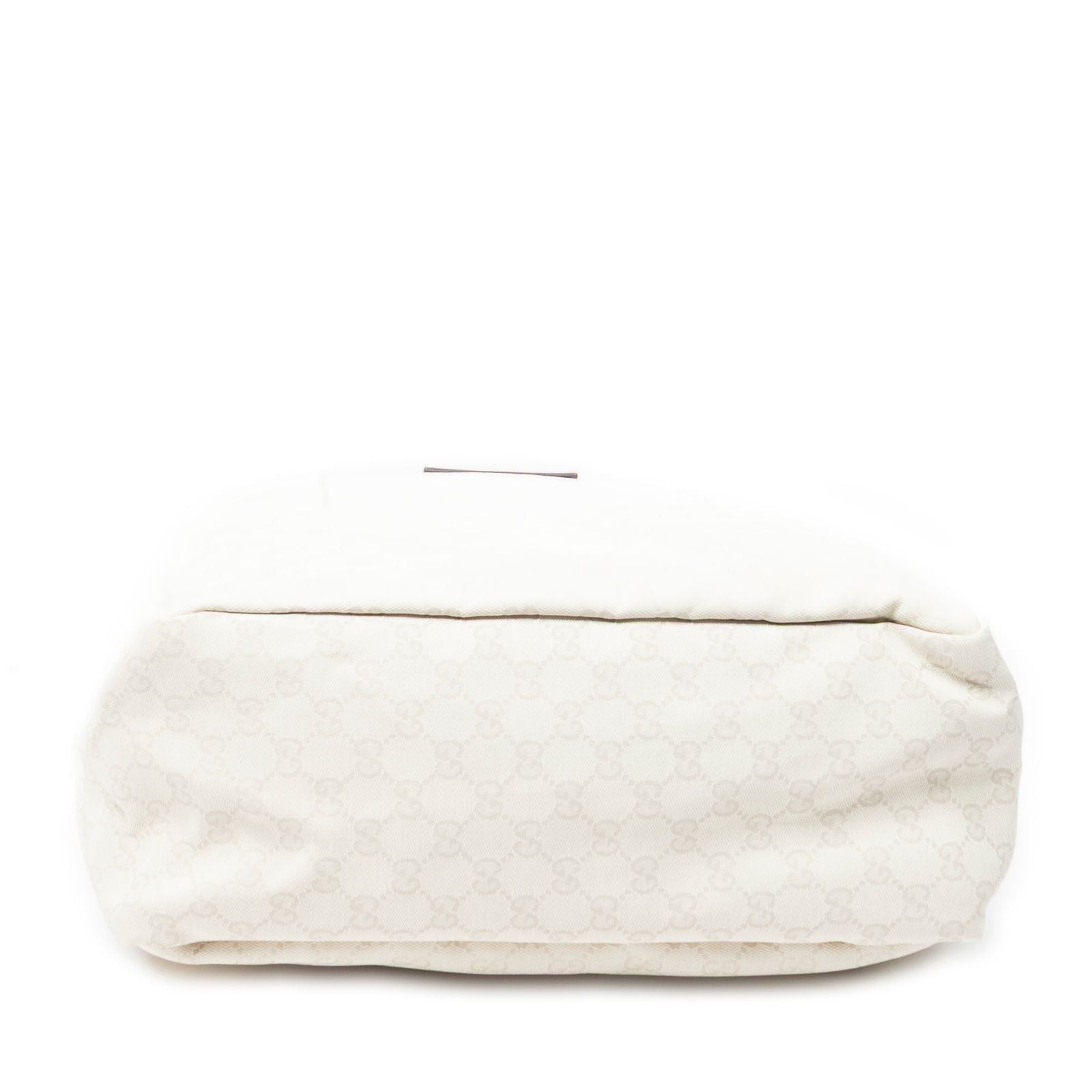 Gucci GG Soft Document Tote Ivory Brown Canvas — view 6