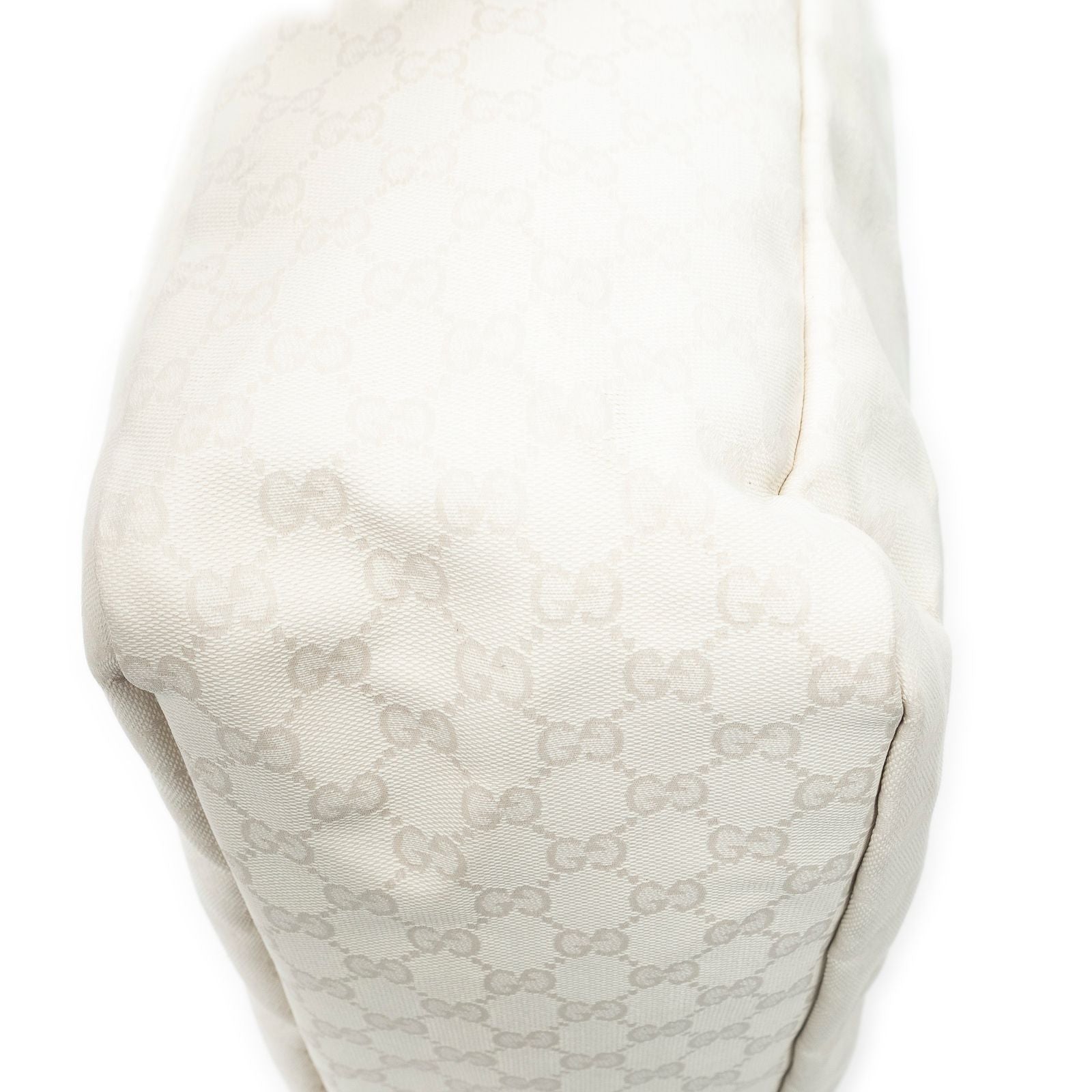Gucci GG Soft Document Tote Ivory Brown Canvas — view 8