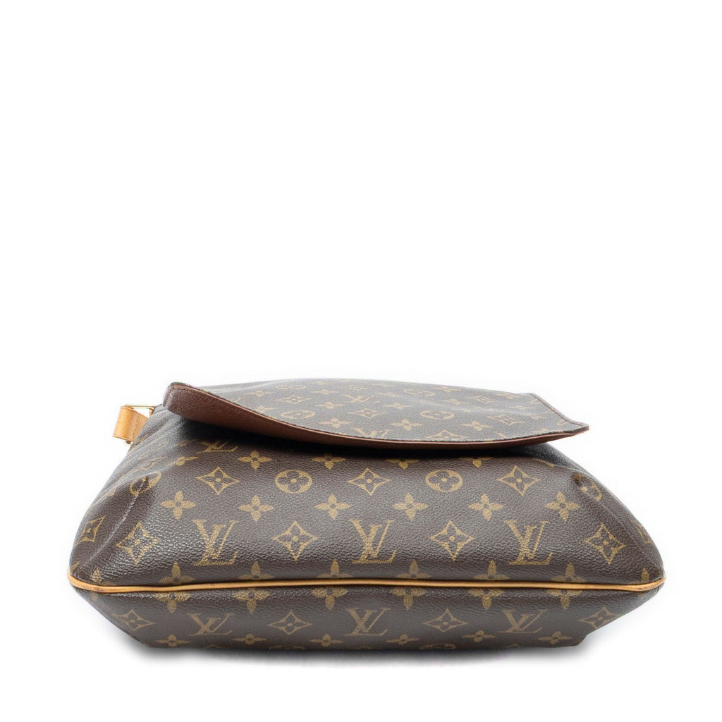 Louis Vuitton Musette Brown Monogram Canvas Shoulder — view 6