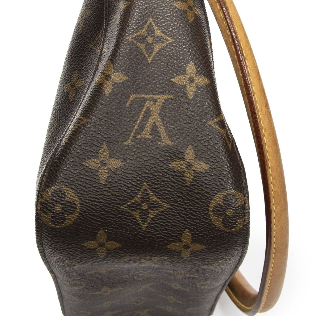Louis Vuitton Looping Brown Monogram Canvas Shoulder — view 7