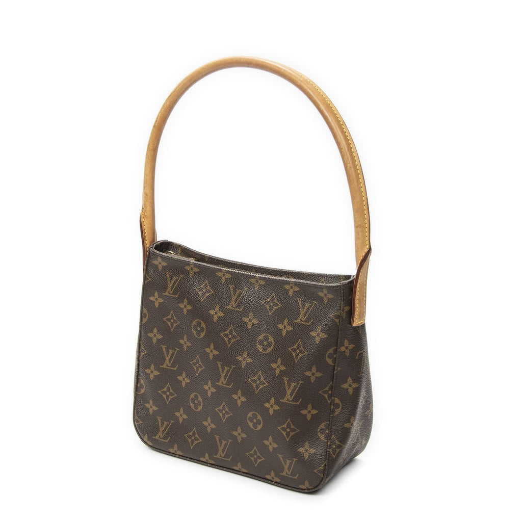 Louis Vuitton Looping Brown Monogram Canvas Shoulder — view 2
