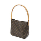 Louis Vuitton Looping Brown Monogram Canvas Shoulder — view 2