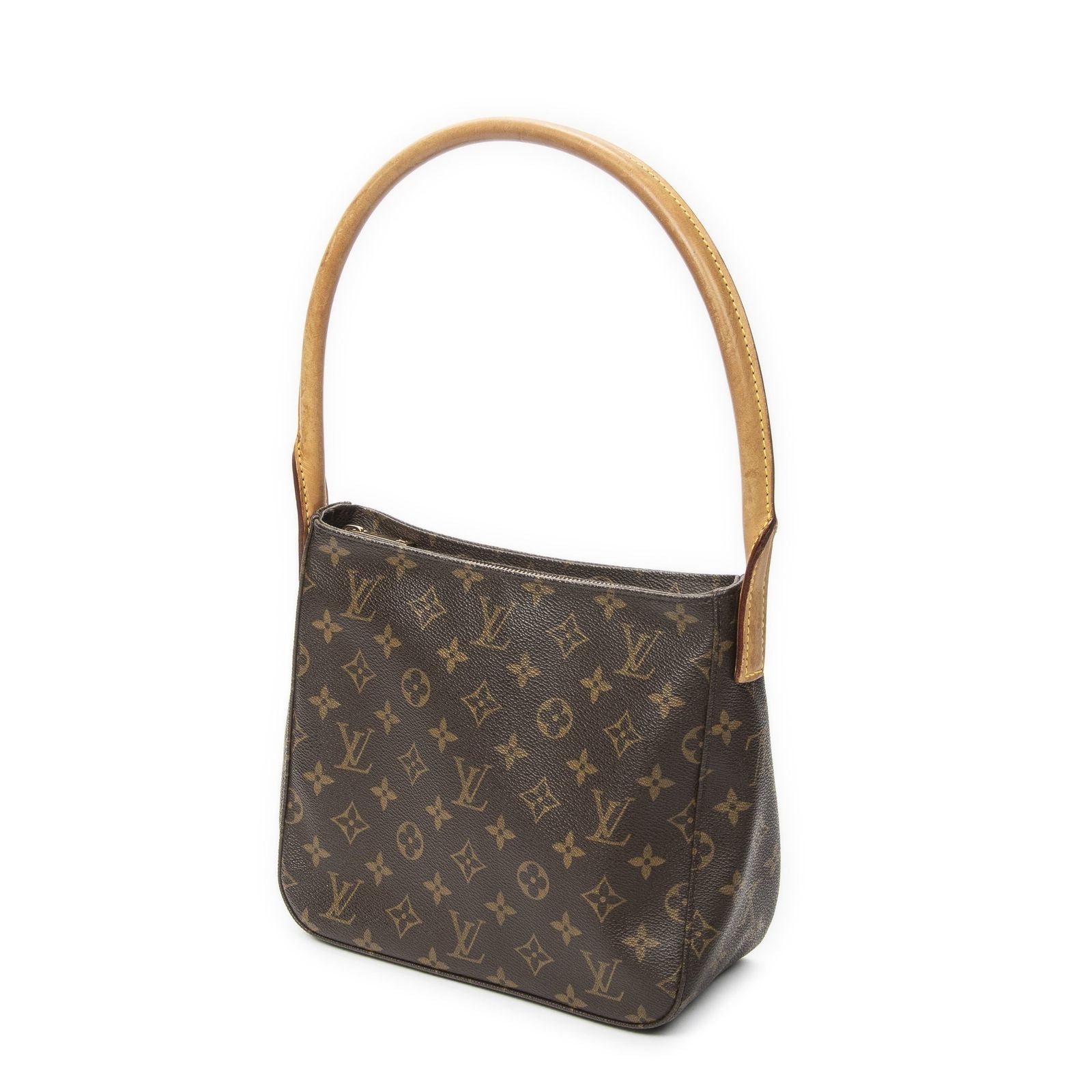 Louis Vuitton Looping Brown Monogram Canvas Shoulder — view 2