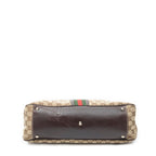 Gucci Shoppingtote Beige Brown GG Canvas Shoulder — view 6