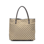 Gucci Shoppingtote Beige Brown GG Canvas Shoulder — view 5