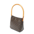 Louis Vuitton Looping Brown Monogram Canvas Shoulder — view 2