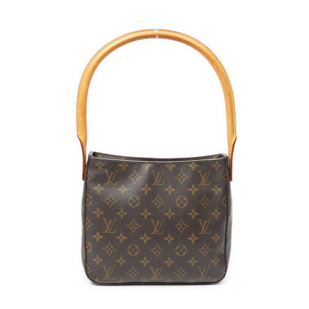 Louis Vuitton Looping Brown Monogram Canvas Shoulder