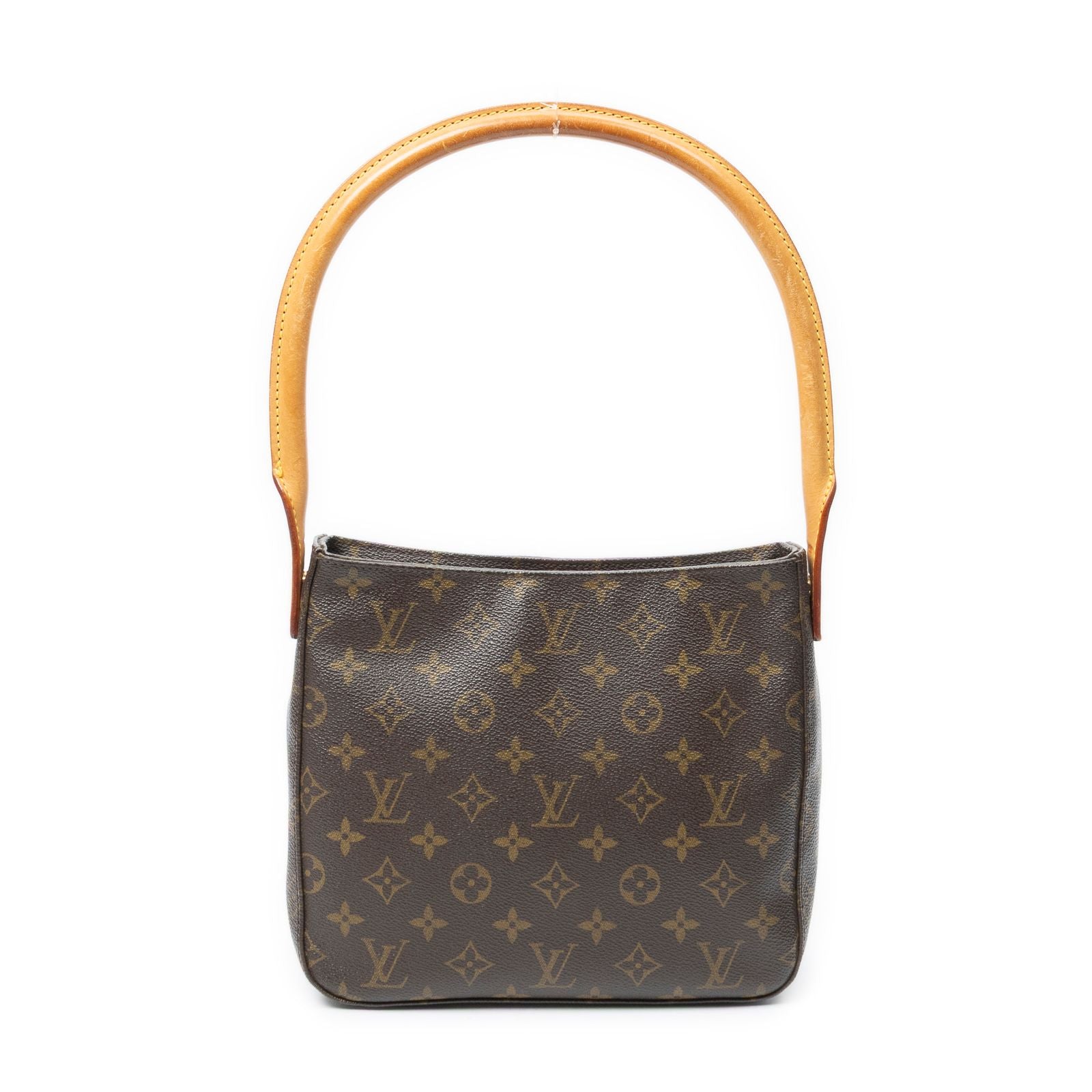 Louis Vuitton Looping Brown Monogram Canvas Shoulder