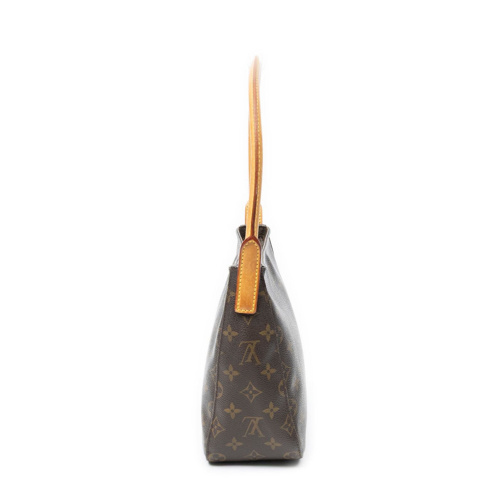 Louis Vuitton Looping Brown Monogram Canvas Shoulder — view 3