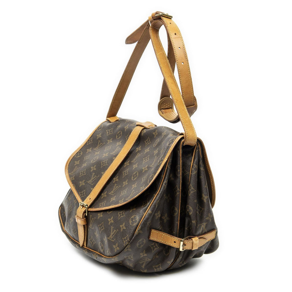 Louis Vuitton Saumur Brown Monogram Canvas — view 2