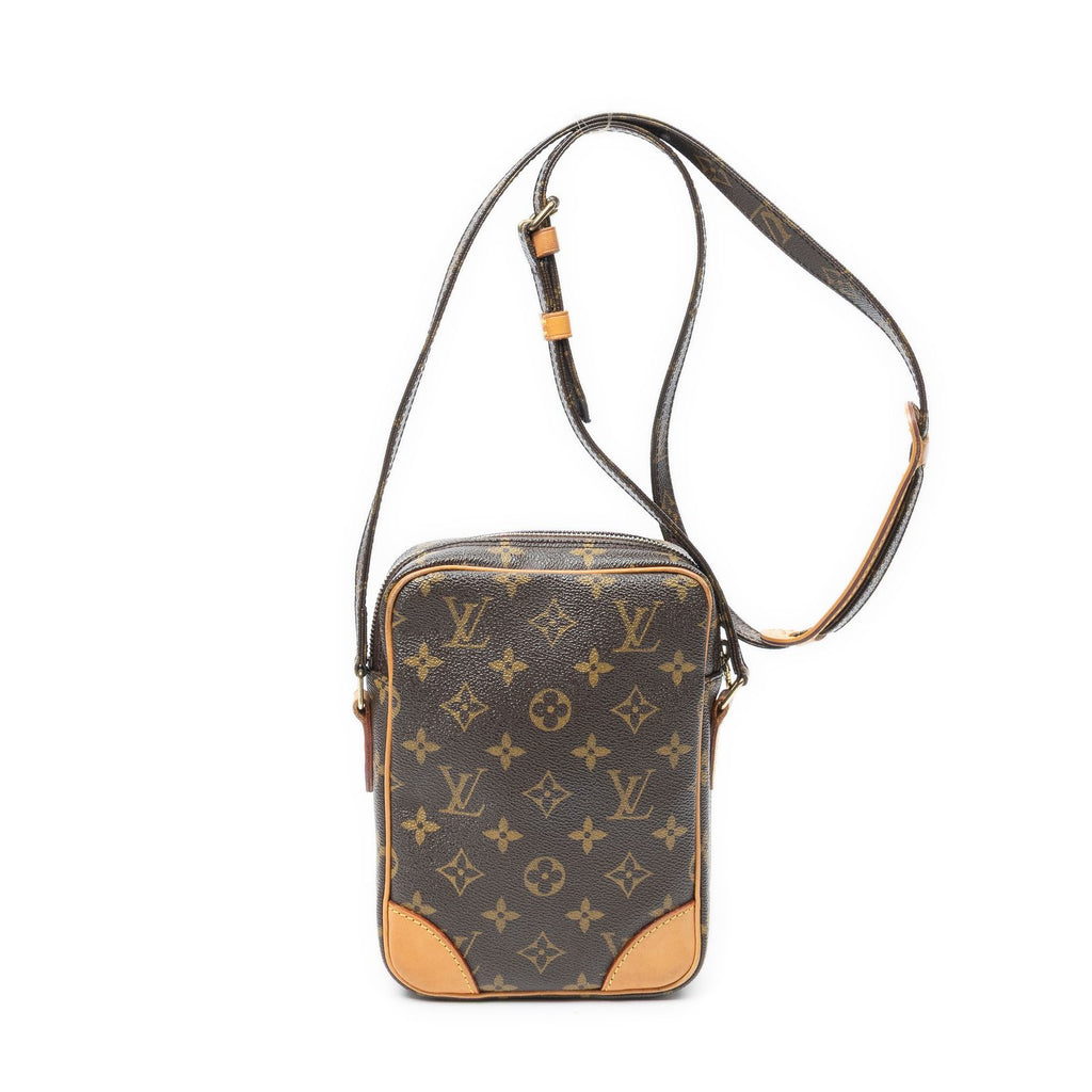 Louis Vuitton Danube Brown Monogram Canvas Crossbody — view 5