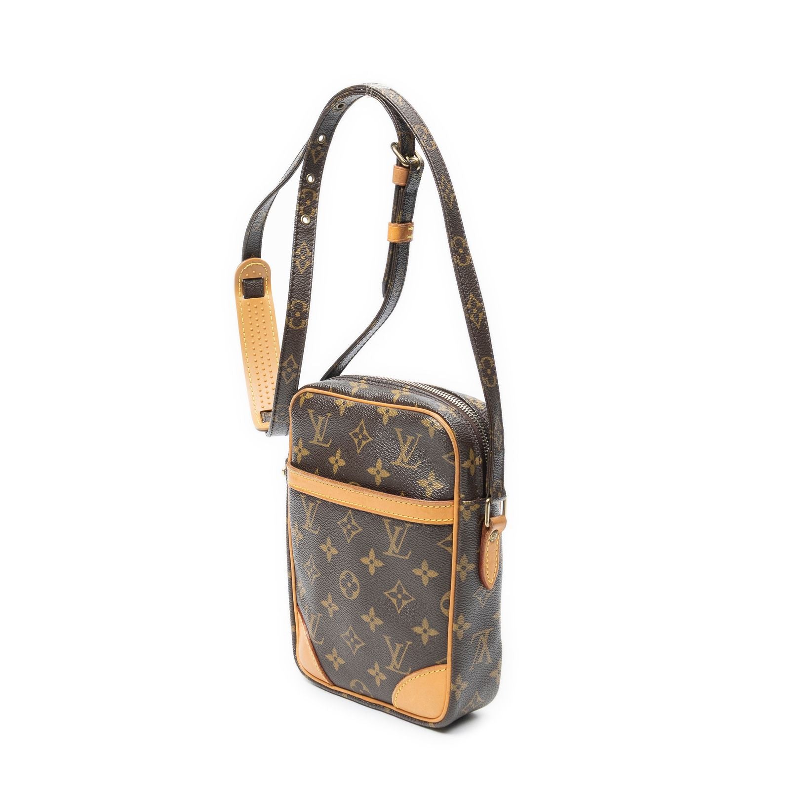 Louis Vuitton Danube Brown Monogram Canvas Crossbody — view 2