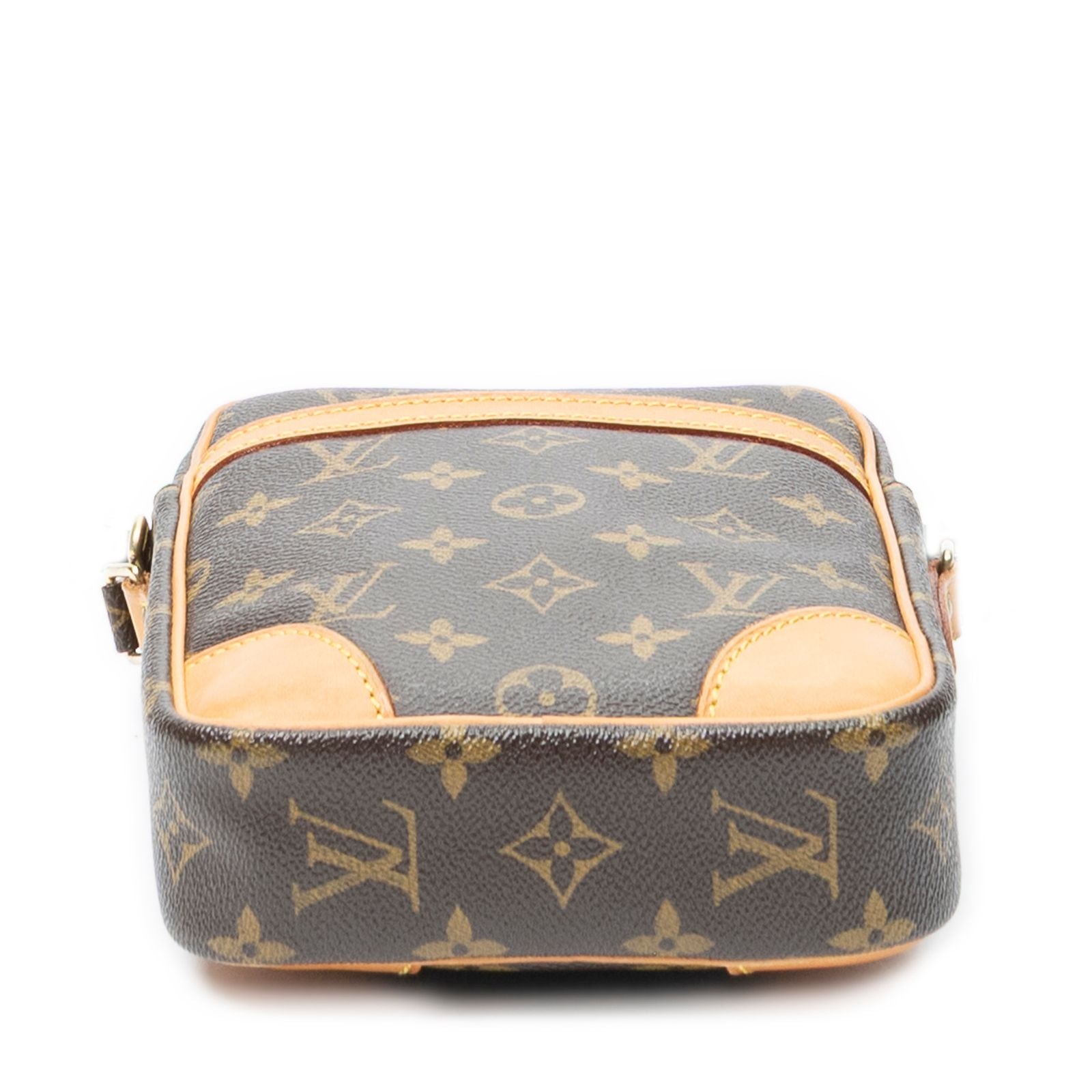 Louis Vuitton Danube Brown Monogram Canvas Crossbody — view 6