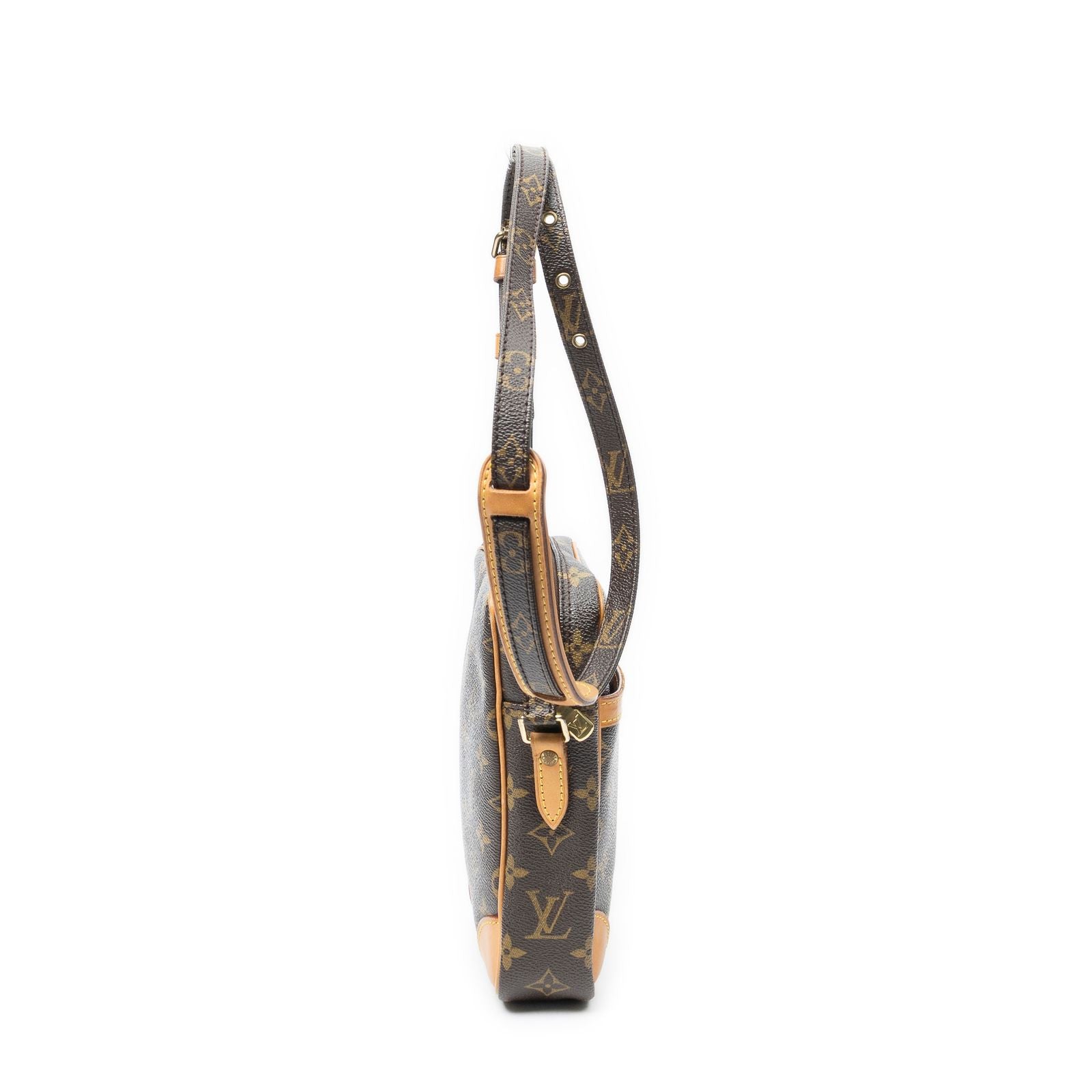 Louis Vuitton Danube Brown Monogram Canvas Crossbody — view 4