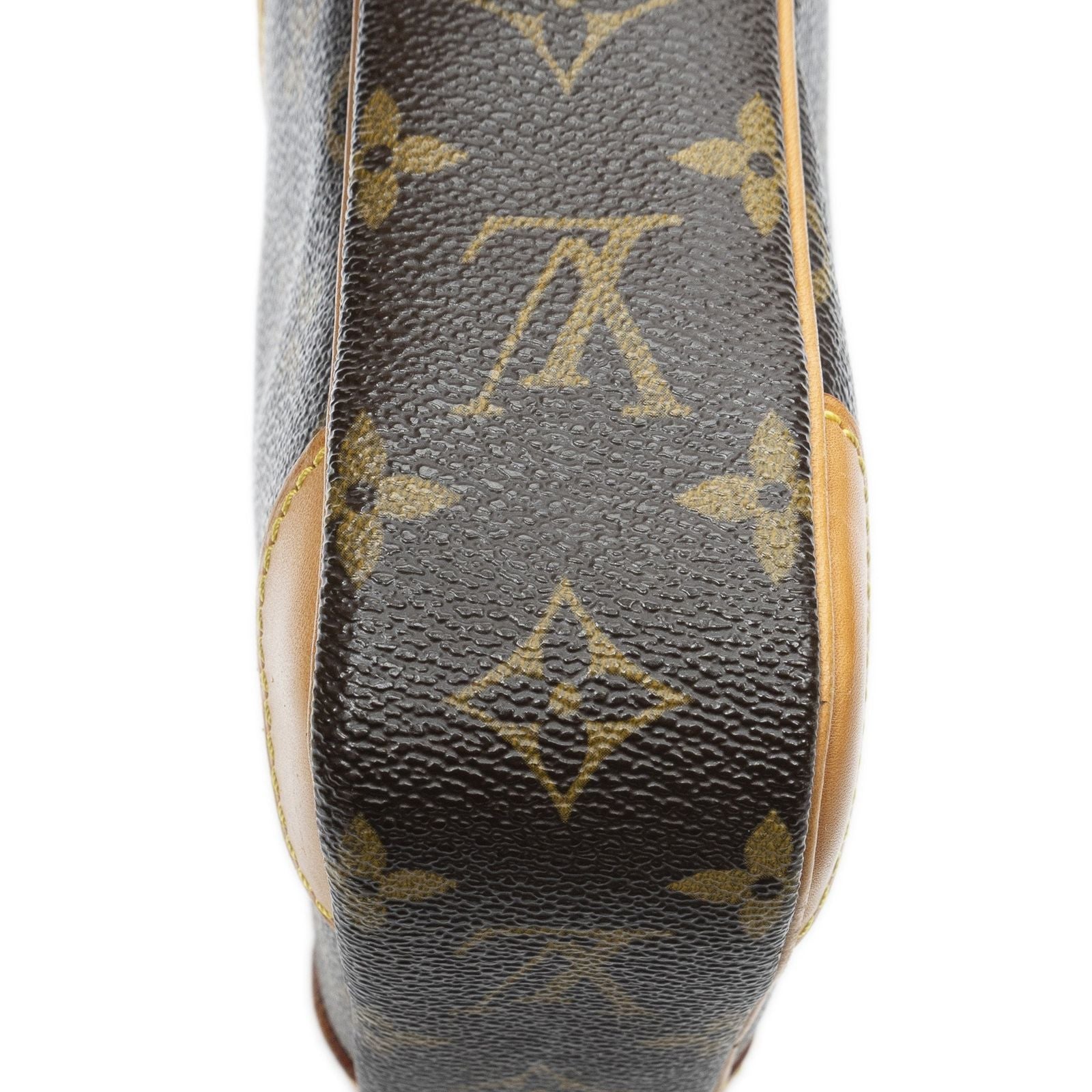 Louis Vuitton Danube Brown Monogram Canvas Crossbody — view 7