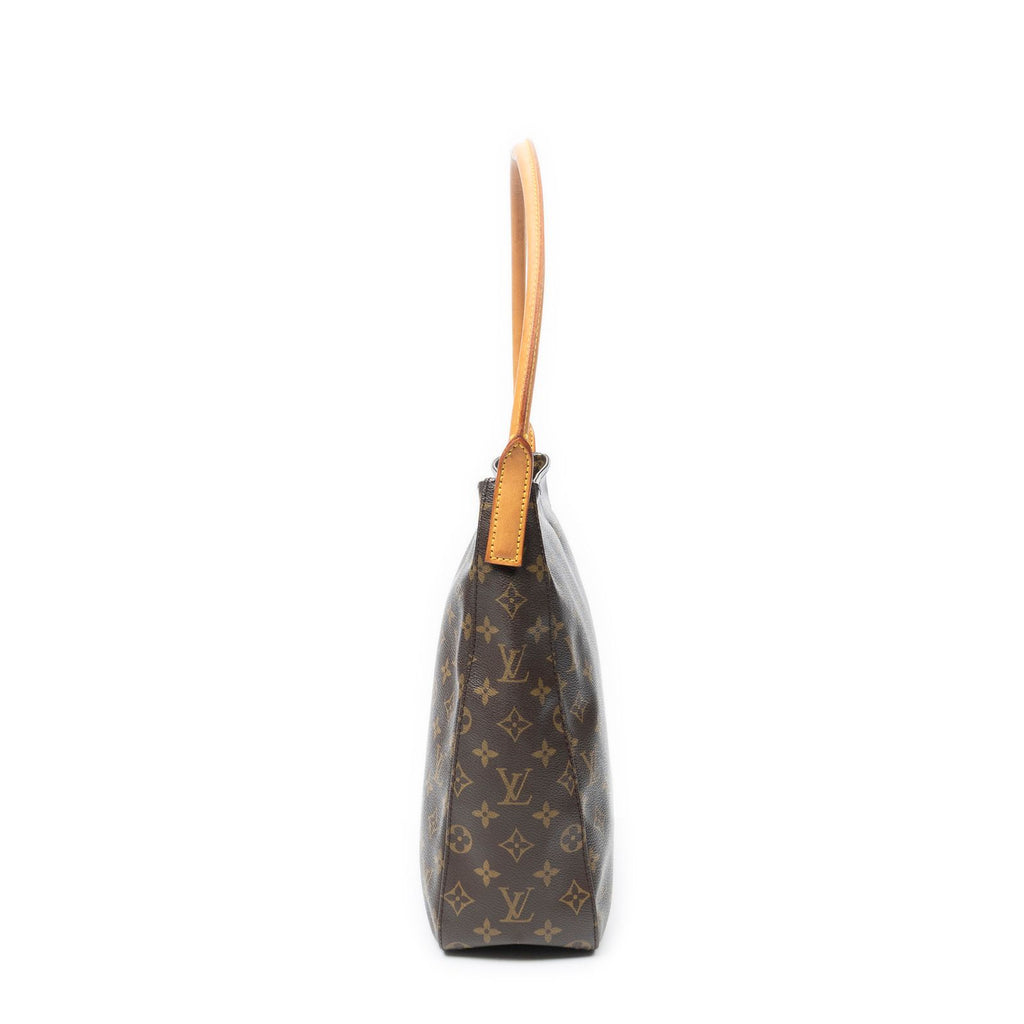 Louis Vuitton Looping Brown Monogram Canvas Shoulder — view 3