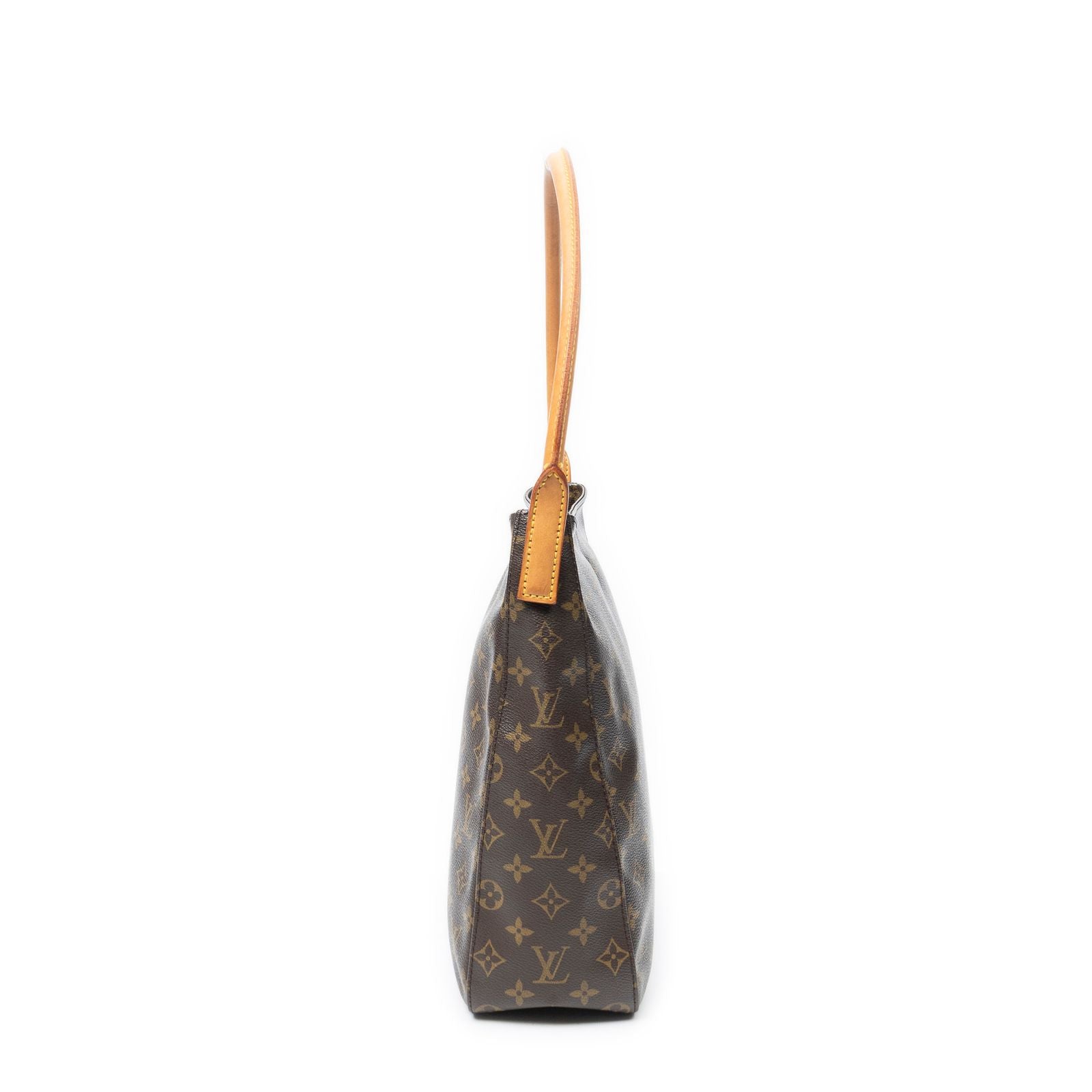 Louis Vuitton Looping Brown Monogram Canvas Shoulder — view 3
