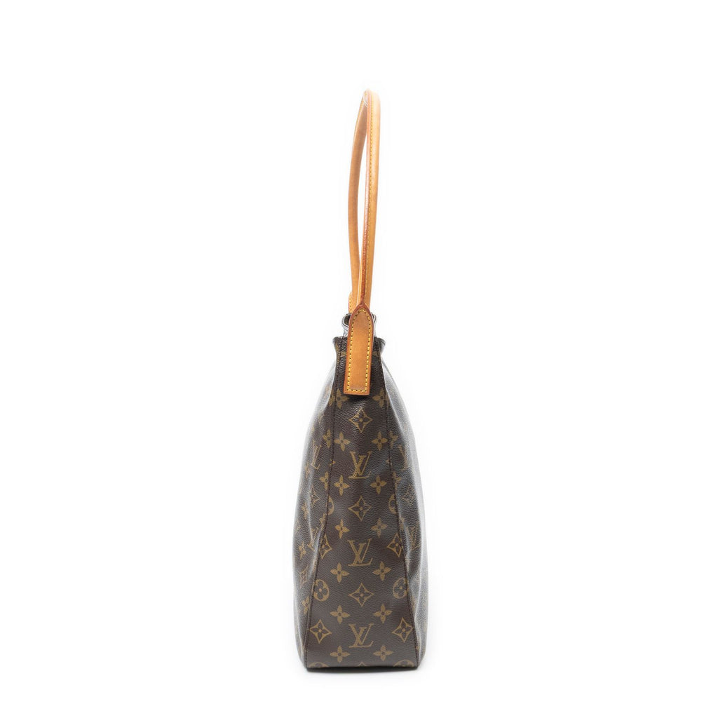 Louis Vuitton Looping Brown Monogram Canvas Shoulder — view 4