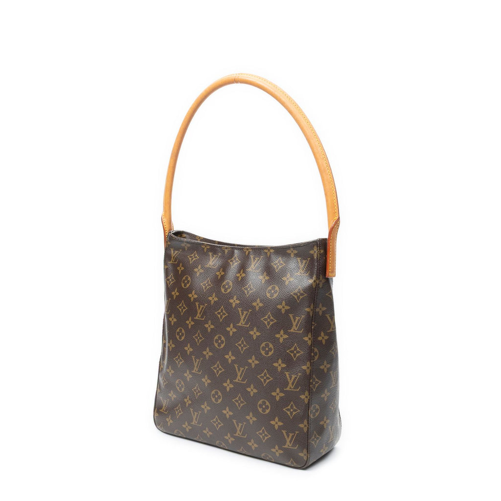 Louis Vuitton Looping Brown Monogram Canvas Shoulder — view 2
