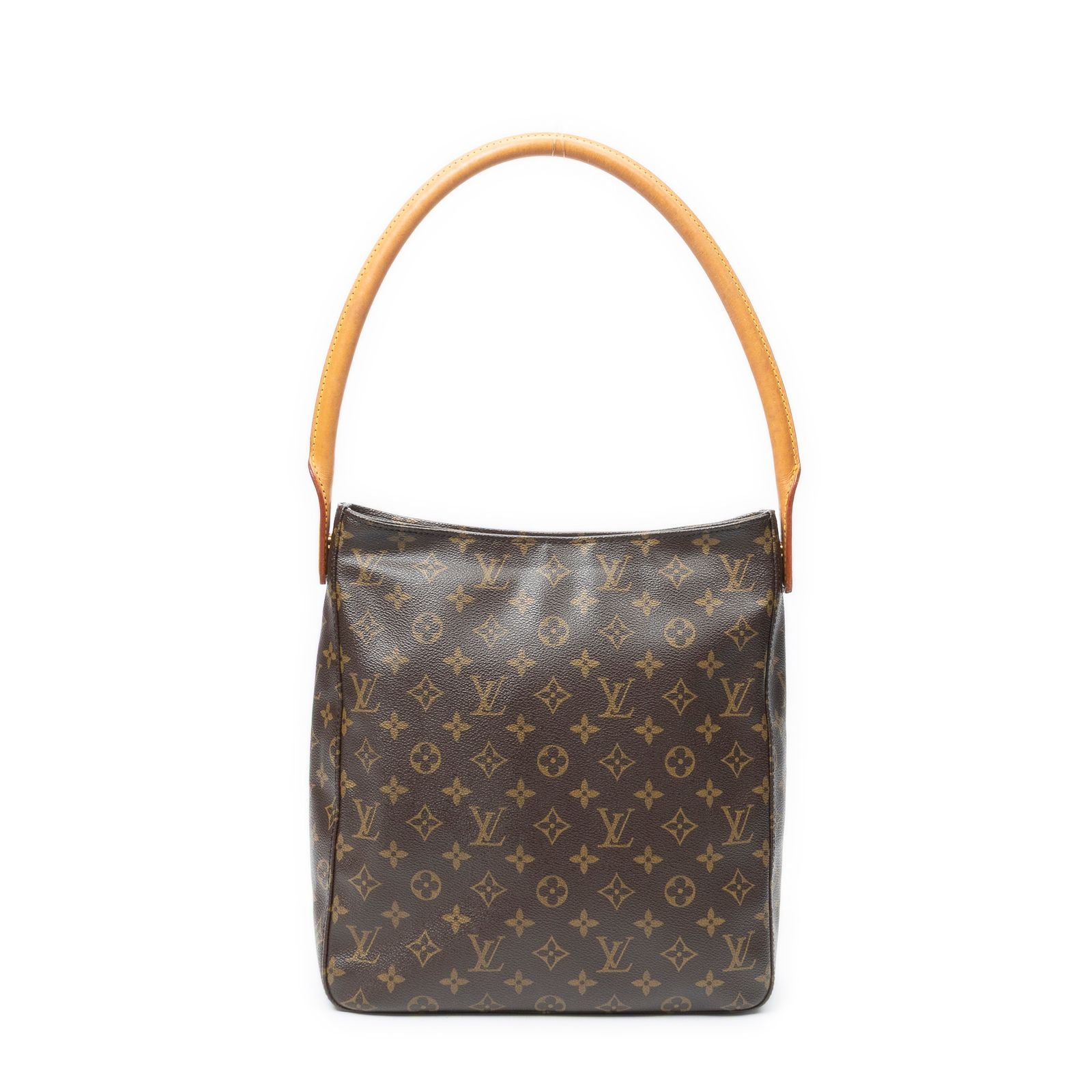 Louis Vuitton Looping Brown Monogram Canvas Shoulder